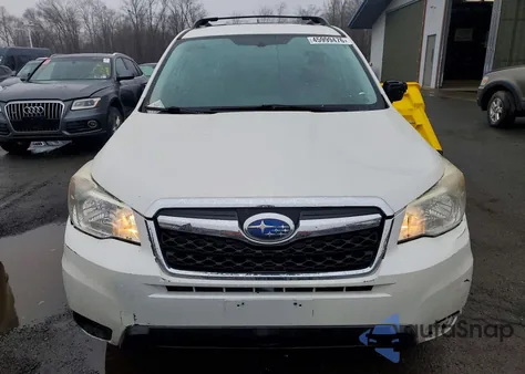 2015 Subaru Forester 2.5I z USA, uszkodzony, nr VIN JF2SJABCXFH470003